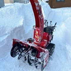 【整備済/即納】フジイ除雪機 13馬力 SB913MR 家庭用最大級！オーガローリング付【江別から配送可】の画像
