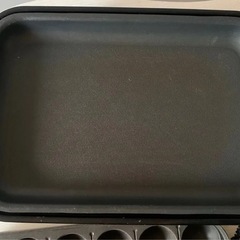 EUPA 2in1 たこ焼き器 ホットプレート TSK-2138PT ベージュ系の画像