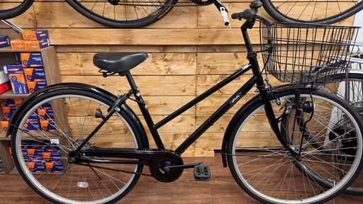 中古整備品 試乗可能です！リユース品 オーソドックスなシティサイクル ２6インチ