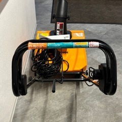 HAIGE ハイガー 電動式除雪機 HG-K1650 オレンジ 札幌 B38 札幌市白石区の画像