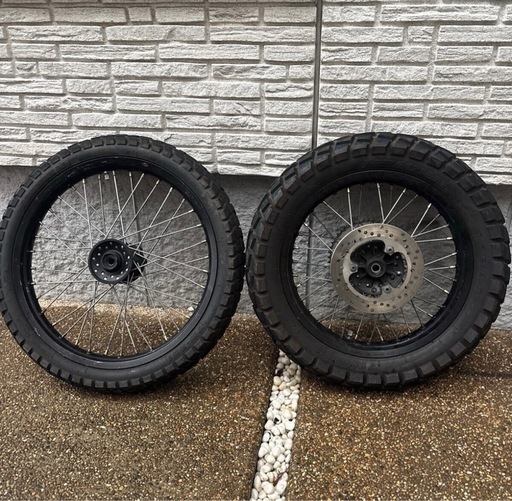 トリッカー　純正ホイール　前後セット　セロー　セロー250