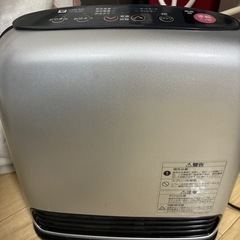 リンナイ　ガスファンヒーター　都市ガス 　ホース付きの画像