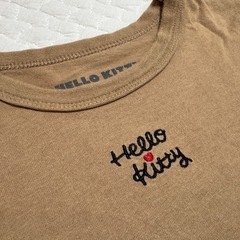 🌈グローバルワーク ハローキティ 半袖トップス 120cmの画像