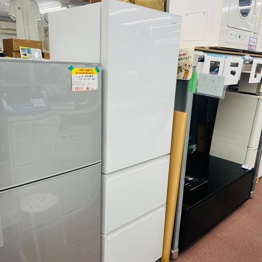 【パナソニック】ノンフロン冷凍冷蔵庫 NR-C372-GN 365L 2021年製