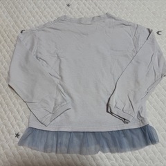 🌈アイスクリーム スパンコール 長袖トップス120cm の画像