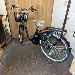 新車　電動　アサヒサイクル evolヴィヴァーチェ　33km走行　26インチの画像