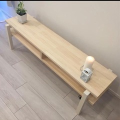 Newカラー ナチュラル テレビ台 ☆ シンプル 棚 ラック おしゃれの画像