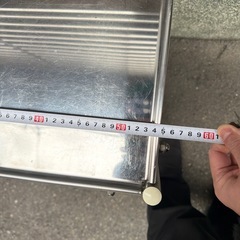 【使用感あり】ステンレスワゴン ワゴン ラックの画像