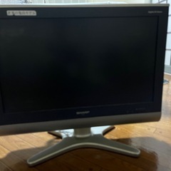 液晶テレビ　SHARP AQUOS 26インチの画像