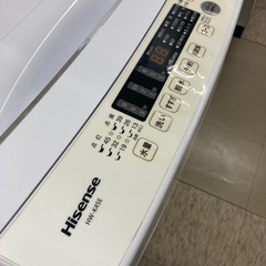 【ジモティー割引で最大15％OFF⭐️】2024年製　ハイセンス Hisense 洗濯機　HW-K45E 白　の画像