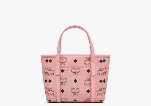 MCM ピンク バッグToni トップジップ ショッパーバッグ