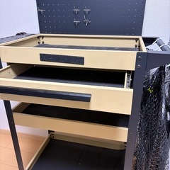 アストロプロダクツ　ツールワゴン3段工具箱の画像