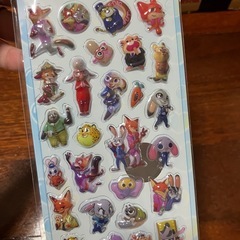 🦊🐰ズートピア🩷シール🩷の画像