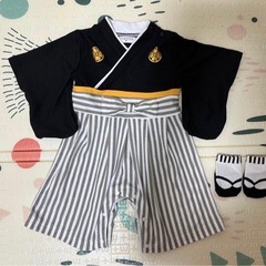 ⭐️美品⭐️袴　男の子　百日祝い　お食い初め　靴下の画像