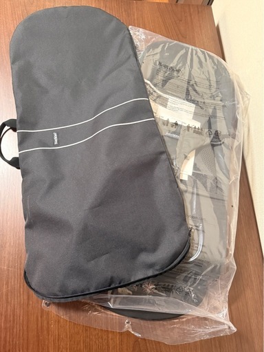 【極美品】BabyBjörn バウンサー ダークグレー 収納バッグ付き