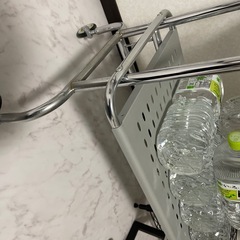 キャスター付キッチンワゴン　ラックの画像