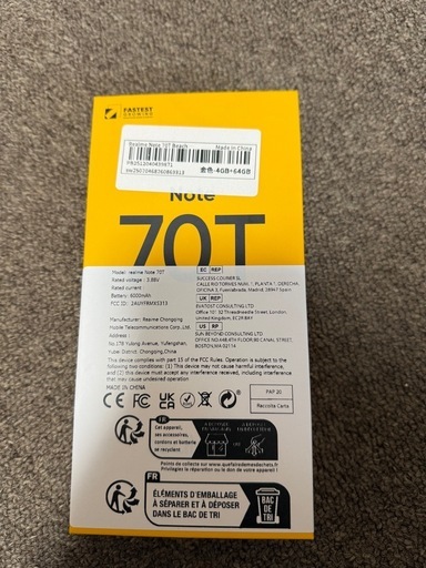 Realme Note 70T