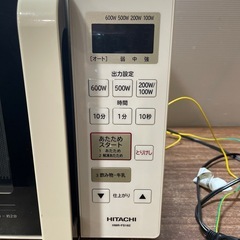 日立 電子レンジ キッチン家電 2019年製の画像