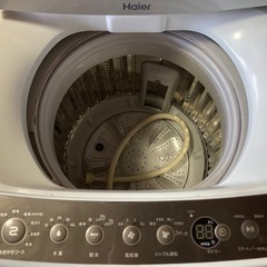 ⭐️決まりました⭐️2017年製 ハイアール　洗濯機5.5kgの画像