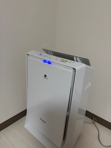 Panasonic 空気清浄機F-VX501-W (しゅん) 菊水の季節、空調家電《空気