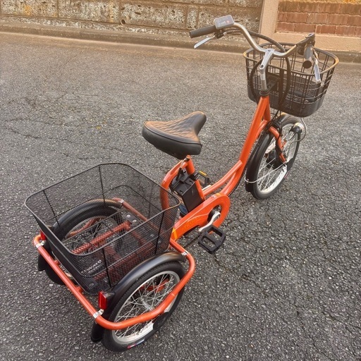 電動アシスト自転車 Ashiraku  TROIS 三輪自転車