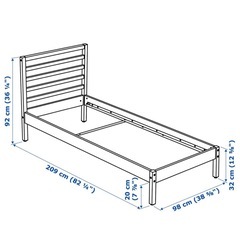 ベッドフレームの画像