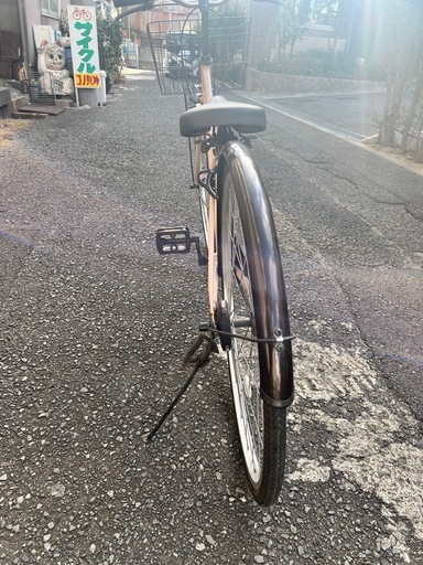リユース自転車　中古自転車　27インチ　新品リング錠付き　小倉北区