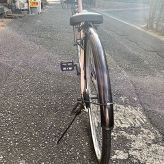 リユース自転車　中古自転車　27インチ　新品リング錠付き　小倉北区の画像