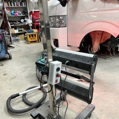 板金　塗装　100V カーボンヒーター　パテ/ペイント乾燥　の画像