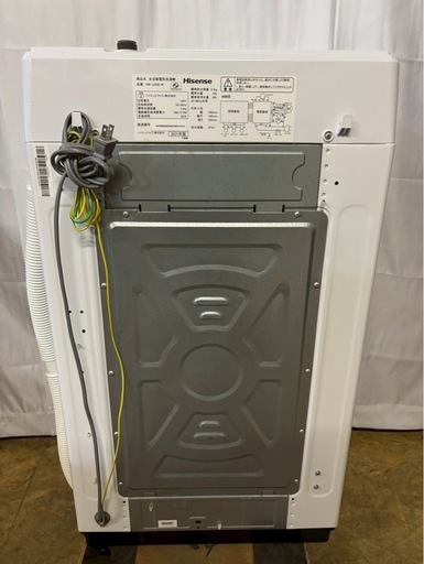【成約済み】【6ヶ月保証】【分解洗浄】Hisense 洗濯機 HW-G55B 2021年製 洗濯5kg