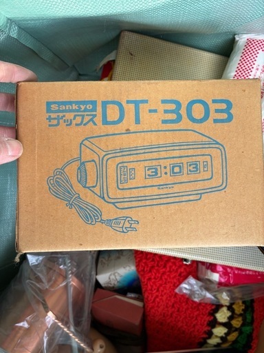 SANKYOザックス DT-303 サンキョー デジタル時計 置き時計 レトロ (IMO