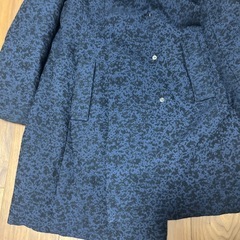 LESTERA レステラ ジャガード エンブロイダリー ダウンコートの画像