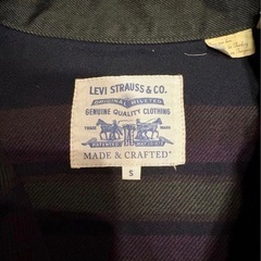 美品】希少　廃盤品　Levi's デトロイトジャケット 70s モスグリーンの画像