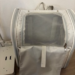 ペットキャリー　ペットゲージ　リュックの画像