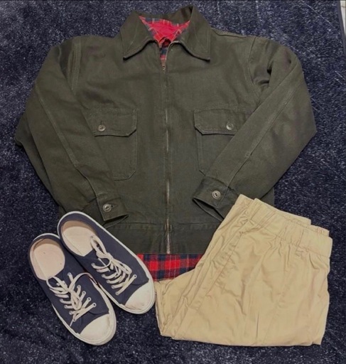 アメカジ コーデ販売　LEVI’S PENDLETON 70s USA製　古着
