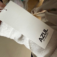 AZUL BY MOUSSY黒 ジッパー付き タイトスカート 約90cmの画像