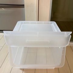 クリア収納ボックスの画像