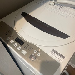 
SHARP洗濯機　4.5kgの画像