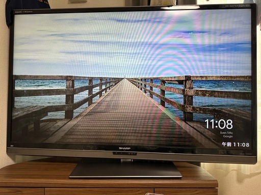 SHARP 60インチ (r) 当別のテレビ《液晶テレビ》の中古あげます・譲り