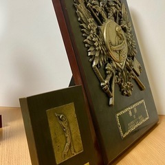 ゴルフ優勝カップ　トロフィー　骨董品　希少　コレクション　飾物 4個セットの画像