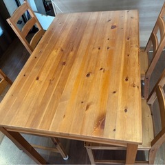 IKEA ダイニングテーブルの中古が安い！激安で譲ります・無料で
