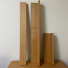 無印良品　壁に付けられる家具　5点セット　の画像