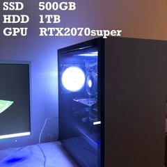 【ゲーミングPCフルセット】i7-6700 RTX2070superの画像