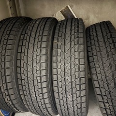 ジムニー純正スチールホイール　スタッドレス22年製の画像