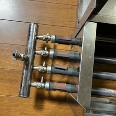 業務用ガス焼鳥台焼鳥卓上 焼き 串焼きグリラー屋台　ホース無しの画像