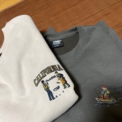 outdoor トレーナー２枚の画像