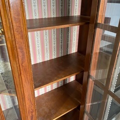 アンティーク　キュリオケースの画像