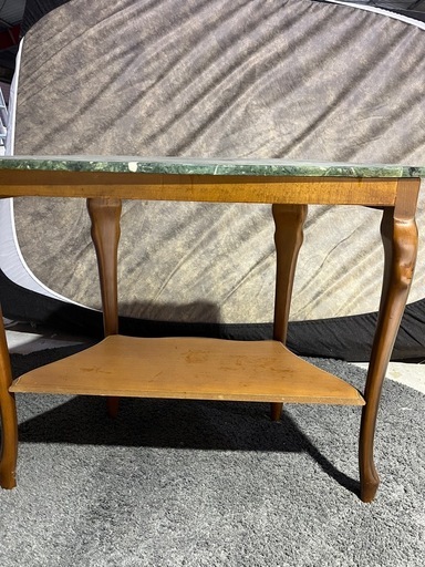 クラシックスタイル サイドテーブル大理石猫脚机テーブル (やきいも