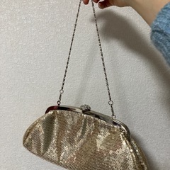 パーティバッグ スパンコールの画像