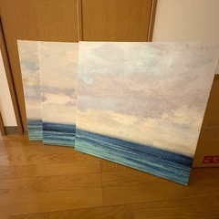 コーヒーメーカー、シュレッダー、絵３枚セット
の画像